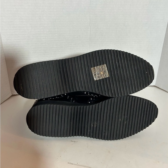 MICHAEL KORS Sofie Studded Leather Chelsea Boots Black Size 8 - Picture 8 of 10